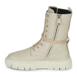 Sortie 🥰 Chaussures Femme Boots Geox D ISOTTE E Beige 🧨 -Bottines Boutique 22643053 500 D