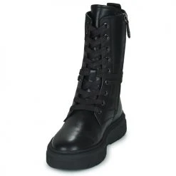 De gros ❤️ Chaussures Femme Boots Geox D ISOTTE E Noir ✔️ -Bottines Boutique 22643054 500 C