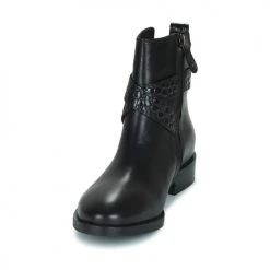 Promo ✨ Chaussures Femme 🔔 Boots Geox DONNA BROGUE Noir ✔️ -Bottines Boutique 22643124 500 C