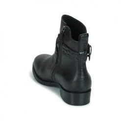 Promo ✨ Chaussures Femme 🔔 Boots Geox DONNA BROGUE Noir ✔️ -Bottines Boutique 22643124 500 E