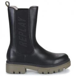 Sortie ✔️ Chaussures Femme Boots Replay HANNA - WENTWORD Noir 😀 -Bottines Boutique 22651512 500 B