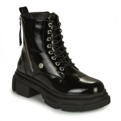 Offres 🛒 Chaussures Femme Boots Le Temps des Cerises ERIN Noir ✔️