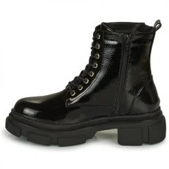 Offres 🛒 Chaussures Femme Boots Le Temps des Cerises ERIN Noir ✔️ -Bottines Boutique 22685554 500 D