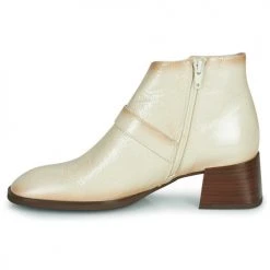 Tout neuf 💯 Chaussures Femme Bottines Hispanitas CHARLIZE Beige 👏 -Bottines Boutique 22685870 500 D