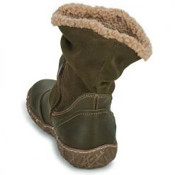 Meilleure affaire ✨ Chaussures Femme 😍 Boots El Naturalista NIDO ELLA Kaki 🎁 -Bottines Boutique 22686085 500 E