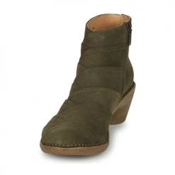 Sortie 🛒 Chaussures Femme Bottines El Naturalista AQUA Kaki 🤩 -Bottines Boutique 22686094 500 C