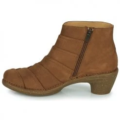 Nouveau 💯 Chaussures Femme Bottines El Naturalista AQUA Marron 😍 -Bottines Boutique 22686095 500 D
