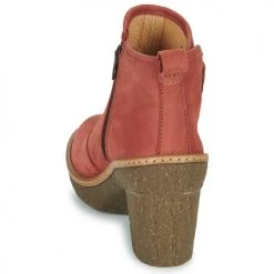 Bon marché 😀 Chaussures Femme Bottines El Naturalista HAYA Bordeaux ✔️ -Bottines Boutique 22686102 500 E