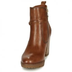 Remise ✨ Chaussures Femme Bottines Pikolinos CONNELLY Marron ❤️ -Bottines Boutique 22718130 500 C