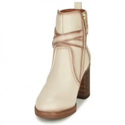 Remise ⭐ Chaussures Femme Bottines Pikolinos POMPEYA Ecru ✔️ -Bottines Boutique 22718155 500 C