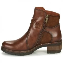 Meilleur prix 🔥 Chaussures Femme Bottines Pikolinos SAN SEBASTIA Marron ⭐ -Bottines Boutique 22718167 500 D