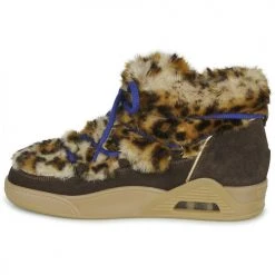 Bon marché 🔥 Chaussures Femme Boots Serafini MOON LEO Léopard / Marron 🎁 -Bottines Boutique 22725586 500 D