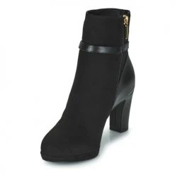 Nouveau 😉 Chaussures Femme Bottines Tamaris 25305-001 Noir 😍 -Bottines Boutique 22729554 500 C