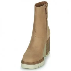 Sortie ❤️ Chaussures Femme Bottines Tamaris 25411-310 Beige 🔥 -Bottines Boutique 22729575 500 C