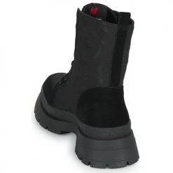 Promo 😉 Chaussures Femme Boots Desigual SHOES BOOT PADDED Noir 👏 -Bottines Boutique 22735748 500 E