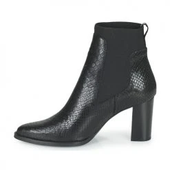Meilleure affaire ✔️ Chaussures Femme Bottines Myma 5912-MY-00-ANACONDA Noir 🛒 -Bottines Boutique 22737625 500 D