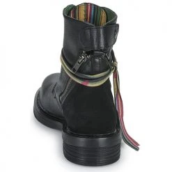 Remise 🔥 Chaussures Femme Boots Felmini D229 Noir ❤️ -Bottines Boutique 22751595 500 E