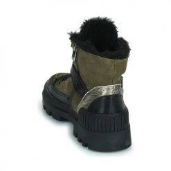 Vente flash 🌟 Chaussures Femme Boots Mam'Zelle POULA Kaki 😍 -Bottines Boutique 22753408 500 E