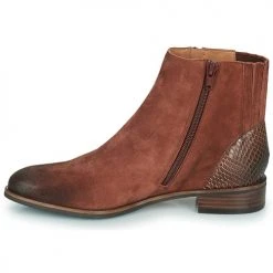 Remise 👍 Chaussures Femme 🤩 Boots Mam'Zelle SODANI Bordeaux ⭐ -Bottines Boutique 22753412 500 D