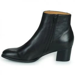 Budget 🎉 Chaussures Femme Bottines Mam'Zelle TCHOU Noir ❤️ -Bottines Boutique 22753415 500 D