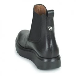 Offres 👏 Chaussures Femme Boots Wonders A-2807 Noir 🛒 -Bottines Boutique 22827430 500 E