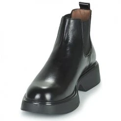 Budget 😀 Chaussures Femme Boots Wonders B-8204 Noir 🎉 -Bottines Boutique 22827437 500 C