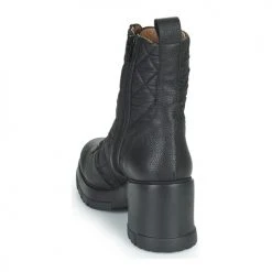 Coupon ⌛ Chaussures Femme Bottines Wonders H-4433 Noir ✔️ -Bottines Boutique 22827440 500 E