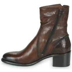 De gros 🤩 Chaussures Femme Bottines Muratti ROSULT Cognac ⌛ -Bottines Boutique 22827510 500 D