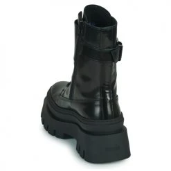 Budget 🔔 Chaussures Femme 🛒 Boots Bronx EVI-ANN Noir ⌛ -Bottines Boutique 22863093 500 E