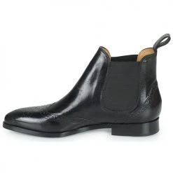 Grosses soldes 🌟 Chaussures Femme Boots Melvin & Hamilton JESSY 4 Noir 😉 -Bottines Boutique 22867368 500 D