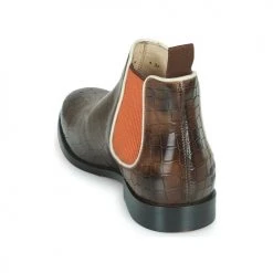 Vente flash ❤️ Chaussures Femme 👍 Boots Melvin & Hamilton AMELIE 4 Marron / Orange 🎉 -Bottines Boutique 22867380 500 E
