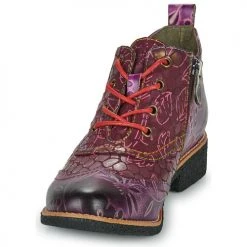 Bon marché 👍 Chaussures Femme Boots Laura Vita COCRALIEO Violet 🔔 -Bottines Boutique 22873473 500 C