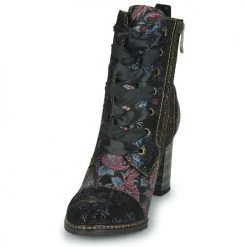 Bon marché 🛒 Chaussures Femme Bottines Laura Vita ELCEAO Noir ✨ -Bottines Boutique 22873475 500 C