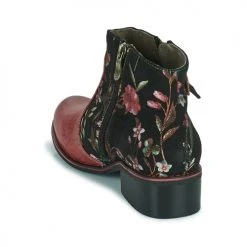 Nouveau ❤️ Chaussures Femme Boots Laura Vita ALICE Rouge / Noir 🛒 -Bottines Boutique 22873479 500 E