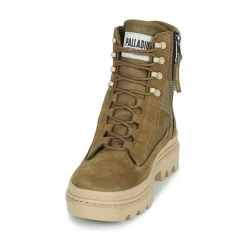 Offres ✨ Chaussures 😀 Boots Palladium PALLATROOPER TACT Kaki 🌟 -Bottines Boutique 22878665 500 C
