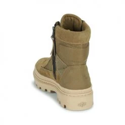 Offres ✨ Chaussures 😀 Boots Palladium PALLATROOPER TACT Kaki 🌟 -Bottines Boutique 22878665 500 E