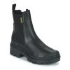 Budget 👍 Chaussures Femme 👏 Boots Palladium PALLABASE CHELSEA LTH Noir ❤️ -Bottines Boutique 22878676 500 A
