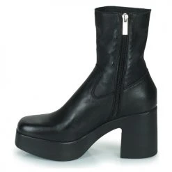 Meilleure affaire ⌛ Chaussures Femme Bottines Minelli LEANNA Noir ⭐ -Bottines Boutique 22879125 500 D