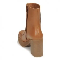 Tout neuf 🧨 Chaussures Femme Bottines Minelli LYSA Marron ✔️ -Bottines Boutique 22879127 500 E