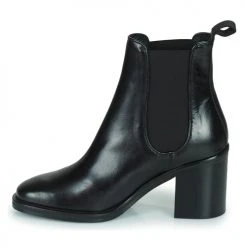 Coupon 💯 Chaussures Femme Bottines Minelli LAIZA Noir ✨ -Bottines Boutique 22879129 500 D