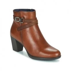 Bon marché 🎁 Chaussures Femme Bottines Dorking EVELYN Marron ⭐