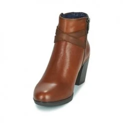 Bon marché 🎁 Chaussures Femme Bottines Dorking EVELYN Marron ⭐ -Bottines Boutique 22890940 500 C