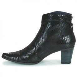 Budget 🌟 Chaussures Femme Bottines Dorking DEISY Noir ⭐ -Bottines Boutique 22890941 500 D
