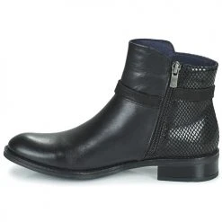 Top 10 ⌛ Chaussures Femme Bottines Dorking TIERRA Noir ✨ -Bottines Boutique 22890947 500 D