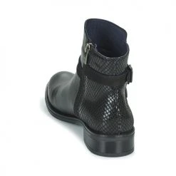 Top 10 ⌛ Chaussures Femme Bottines Dorking TIERRA Noir ✨ -Bottines Boutique 22890947 500 E