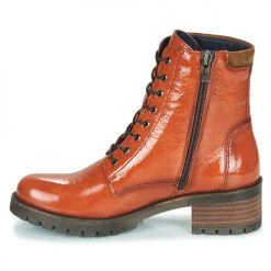 Offres ✔️ Chaussures Femme Bottines Dorking GLASS Marron 😍 -Bottines Boutique 22890950 500 D