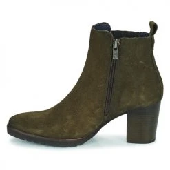 Acheter 😍 Chaussures Femme Bottines Dorking THAIS Kaki 😉 -Bottines Boutique 22890952 500 D
