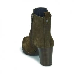 Acheter 😍 Chaussures Femme Bottines Dorking THAIS Kaki 😉 -Bottines Boutique 22890952 500 E