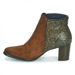 Acheter 🎉 Chaussures Femme Bottines Dorking KING Marron 🌟 -Bottines Boutique 22890953 500 D