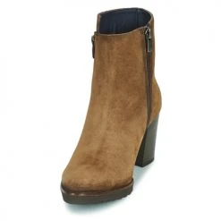 Budget 🔥 Chaussures Femme Bottines Dorking THAIS Marron 🥰 -Bottines Boutique 22890959 500 C